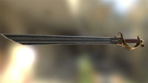 BlackBeard Sword - Download Free 3D model by Lathander [e998e4d ...