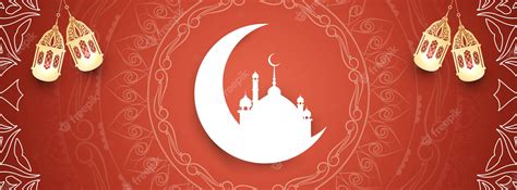 Free Vector | Abstract islamic eid mubarak beautiful banner design