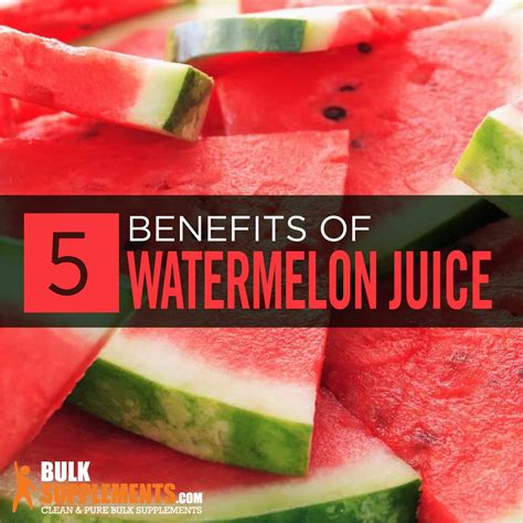 Watermelon Juice Powder: Benefits, Side Effects & Dosage
