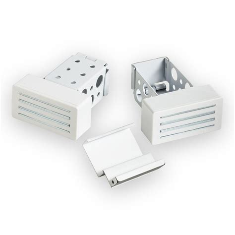 Magne Blind Magne Brackets White Fits 1" mini blinds with Standard ...