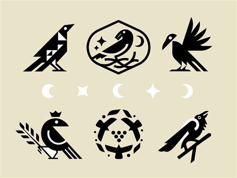 30 Best Crow Logo Designs You Should Check