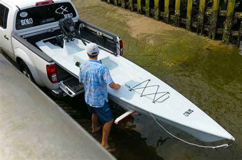 Motorized fishing Kayak pictures- Solo Skiff Solo Skiff