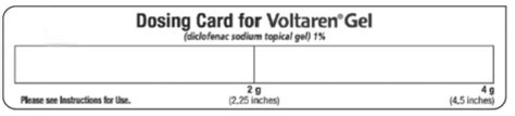 Voltaren Gel - FDA prescribing information, side effects and uses