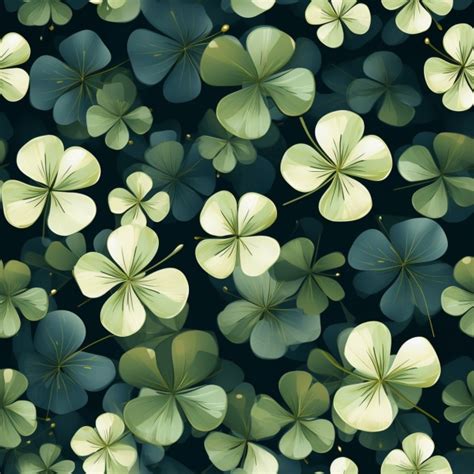 Saint Patrick's Clover Background Free Stock Photo - Public Domain Pictures