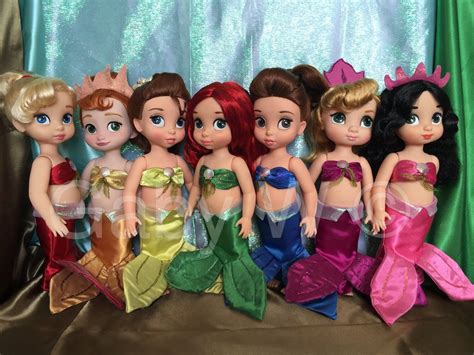 Ariel sisters custom dolls | Disney princess toddler dolls, Baby disney, Disney princess cartoons