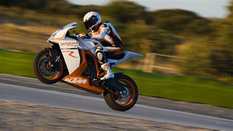 KTM RC8 Wheelie Sportbike wallpaper | 1920x1080 | 78792 | WallpaperUP