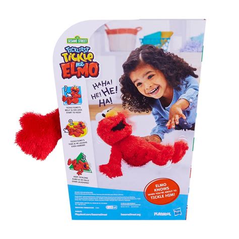 Sesame Street Tickliest Tickle Me Elmo Plush Toy