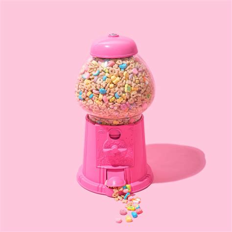 Retro, Gumball Machine, Everything Pink, Pastel Aesthetic, Lucky Charm, Moodboard, Wall Collage ...