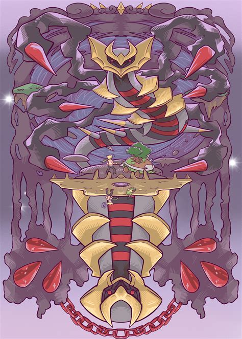 [OC] Giratina Origin Forme & Altered Forme in dedication to 11 Years of ...