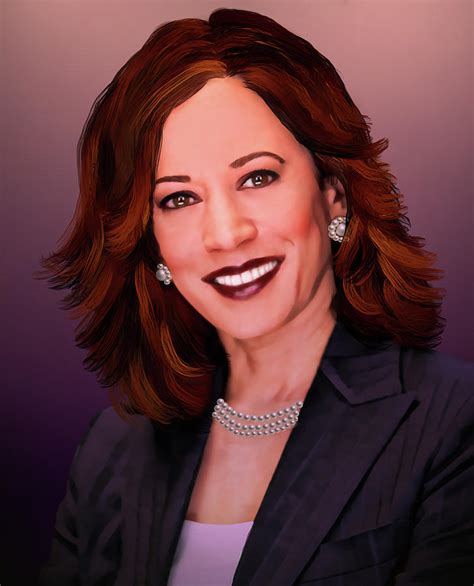 Kamala Harris Digital Art by Artful Oasis - Pixels