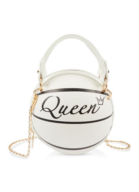 Queen Basketball Convertible Crossbody Clutch