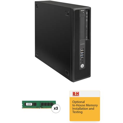 HP Z240 Series Small Form Factor Turnkey Workstation with 16GB