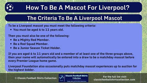 How To Be A Mascot For Liverpool? (Revealed)