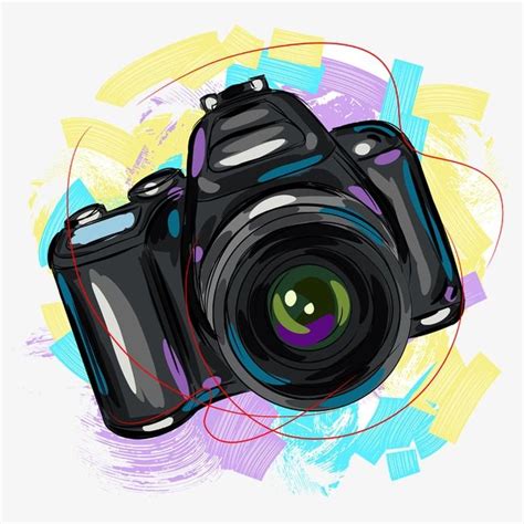 الة تصوير, قصاصة فنية, خلاق, كرتون PNG وملف PSD للتحميل مجانا | Dibujos camaras fotograficas ...