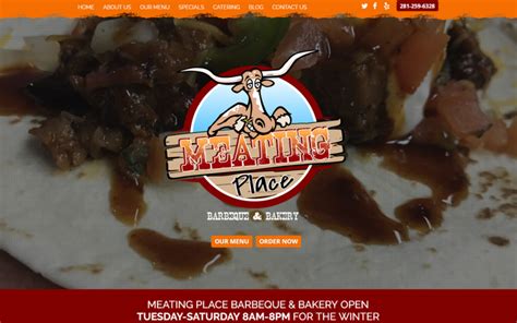 New Website Launch for The Meating Place! | Catering