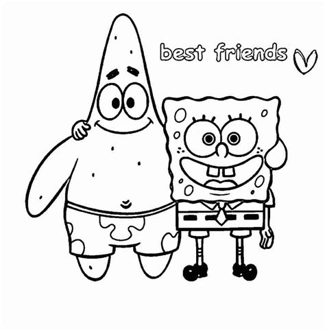 Best Friends Forever Coloring Pages at GetColorings.com | Free printable colorings pages to ...