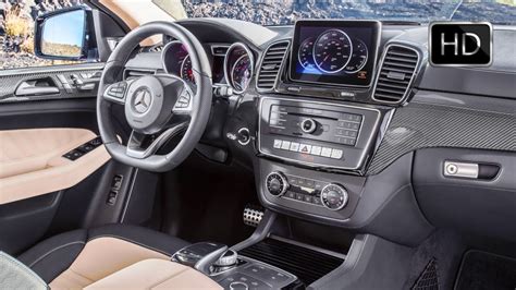 2016 Mercedes-Benz GLE 450 AMG 4Matic Coupe Interior Design HD - YouTube