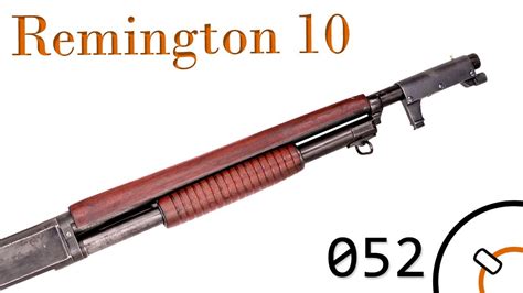 History of WWI Primer 052: US Remington Model 10 Trenchgun Documentary ...