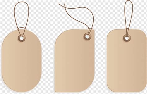 Realistic, craft paper price tag, cardboard hanging tag, png | PNGWing