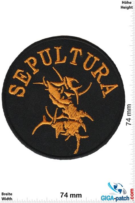 Sepultura - Patch - Aufnäher - Aufnäher Shop / Patch - Shop - größter ...