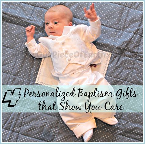 4 Personalized Baptism Gift Ideas - Our Piece of Earth