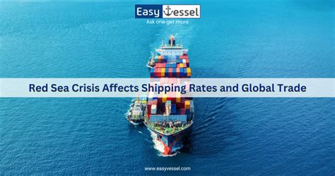 Red Sea Crisis Affects Shipping Rates and Global Trade - Easyvessel