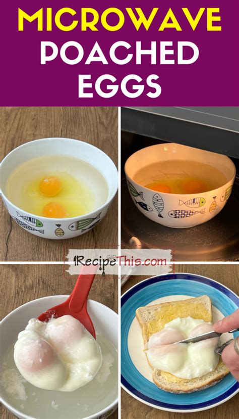 Microwave Poached Eggs Recipe