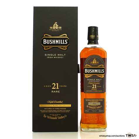 Bushmills 21 Year Old Auction A56171 | The Whisky Shop Auctions