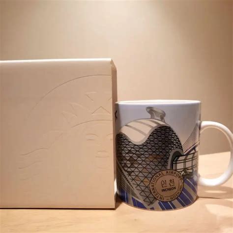 KOREA INCHEON STARBUCKS coffee Cup Mug 16oz New in Box blue $60.45 ...