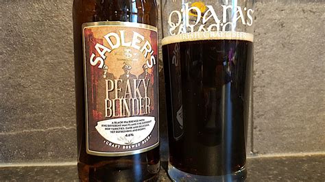 Sadler's Peaky Blinder Black IPA By Sadler's Brewery | British Craft Beer Review - YouTube