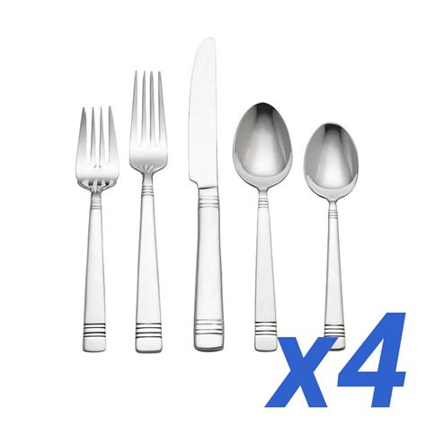 Longwood II stainless flatware at discount - Reed & Barton