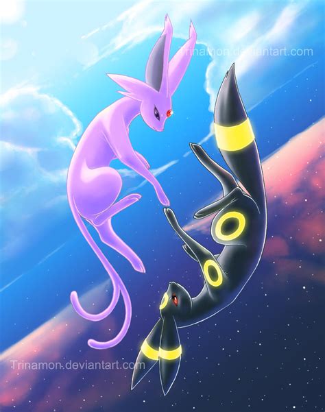 Umbreon and Espeon Wallpaper - WallpaperSafari