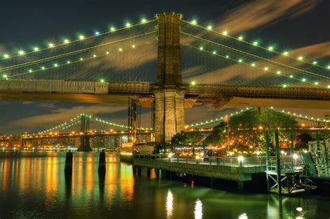 Brooklyn Bridge Pier | Brooklyn Bridge & Manhattan Bridge, N… | Flickr