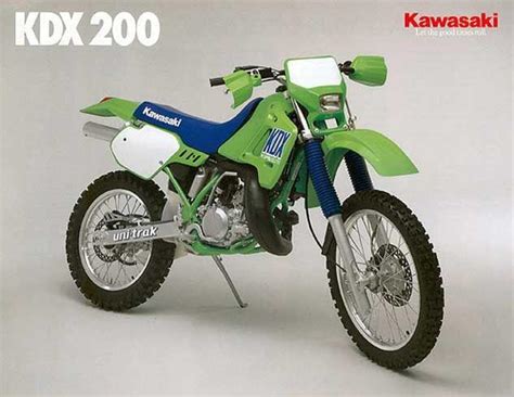 Kawasaki KDX 200 Picture Gallery