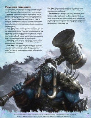 [Subclass] Barbarian: Path of Giant Might V1.1 : DnDHomebrew ...