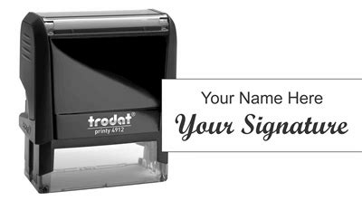 Signature Stamps & Signature Stamps for Checks