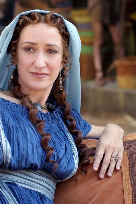Calpurnia, Julius Caesar's third wife. Representation of a wealthy woman in HBO's Rome (2005 ...