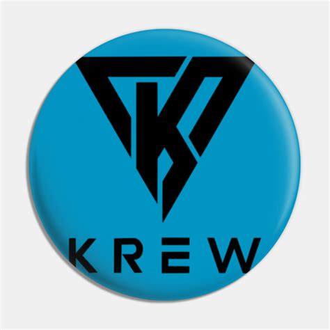 Krew Logo - Funneh - Pin | TeePublic