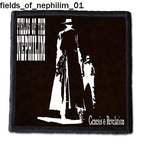 Fields Of Nephilim 01 - Small Printed Patch - King Of Patches