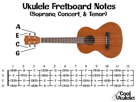 World Maps Library - Complete Resources: Concert Ukulele Strings Notes