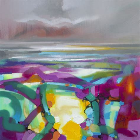 Tesla 2 | semi-abstract art | Scottish landscape painting | Scott Naismith