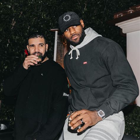 Drake Parties With LeBron James Ahead Of Lakers Vs. Warriors Play-In ...