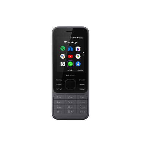 Buy Nokia 6300 4G TA-1324 4GB GSM Unlocked Dual Sim Phone - Light Charcoal Online at Lowest ...