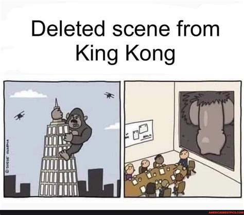 Deleted scene from King Kong - America’s best pics and videos