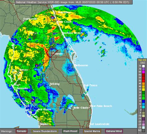 Interactive Hail Maps - Hail Map for Sanford, FL