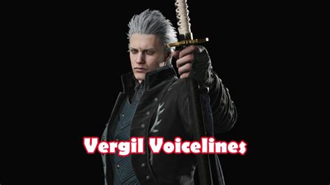 |Devil May Cry 5| - Vergil Voicelines - YouTube