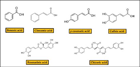 Structure of phenolic acids. | Download Scientific Diagram