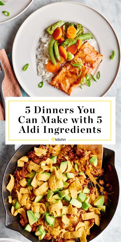 These 5-Ingredient Aldi Dinners Are Impossibly Easy | 5 ingredient dinners, Aldi recipes, Aldi ...