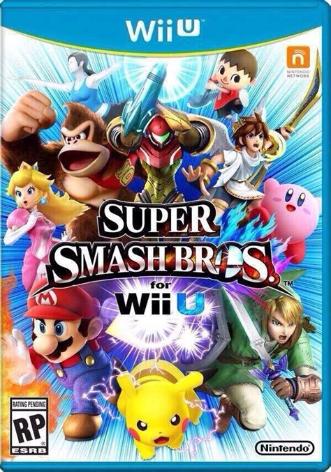 Smash Bros Wii U box art, with Samus front and centre! : Metroid