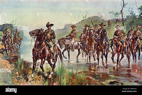 BOER WAR CAVALRY Stock Photo - Alamy